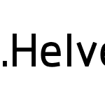 .Helvetica Neue ATV