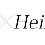 HeimatDidone-10LightItalic