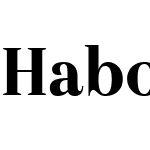 HaboroW03-CondExBold
