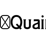 QuaintGothicSGOT-Regular