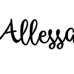 Allessa Script