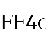 FF4aGoralSerif_Light