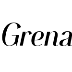 GrenaleW05-CondMediumItalic