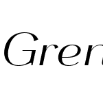 GrenaleW05-ExtRegularItalic