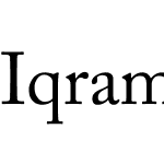 Iqram Unicode