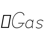 GastonPrintLight-Italic