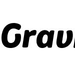 GraviolaSoftW03-HeavyItalic