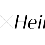 HeimatDisplay-10RegularItalic