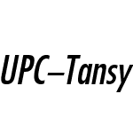 UPC-Tansy