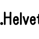 .Helvetica Neue ATV