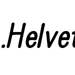 .Helvetica Neue Interface