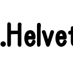 .Helvetica Neue Interface