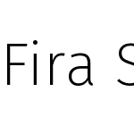 Fira Sans ExtraLight