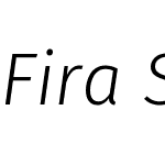 Fira Sans Light