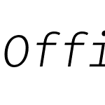 Office Code Pro D Light Italic