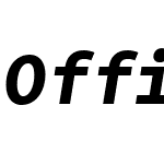 Office Code Pro Bold Italic