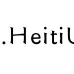 .HeitiUI TC