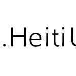 .HeitiUI K