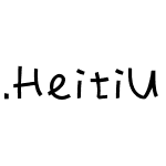 .HeitiUI K