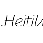 .HeitiUI K