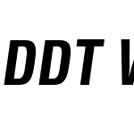 DDTW01-CondensedSemiBoldIt