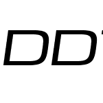 DDTW01-ExtendedItalic