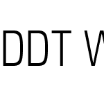 DDTW05-CondensedLight