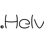 .Helvetica Light