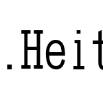 .HeitiUI K