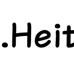 .HeitiUI K