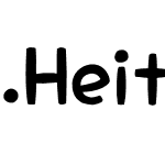 .HeitiUI J