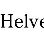 Helvetica