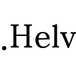 .Helvetica Light