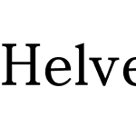 Helvetica Neue