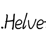 .Helvetica Light