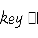 key