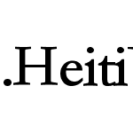 .HeitiUI J