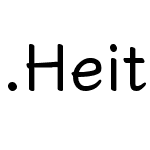 .HeitiUI K