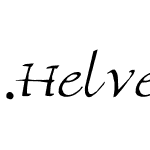 .Helvetica Light