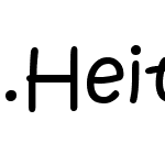 .HeitiUI K