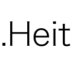 .HeitiUI K