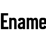 EnamelaW01-CondensedMedium