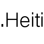 .HeitiUI SC