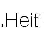 .HeitiUI J