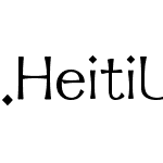 .HeitiUI J