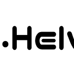 .Helvetica Neue Interface