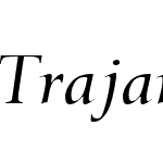 TrajaniusItalic