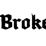 Brokenscript-BoldCondRough