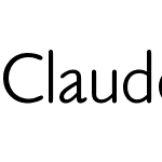 Claude Sans