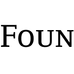 FoundryFormSerif